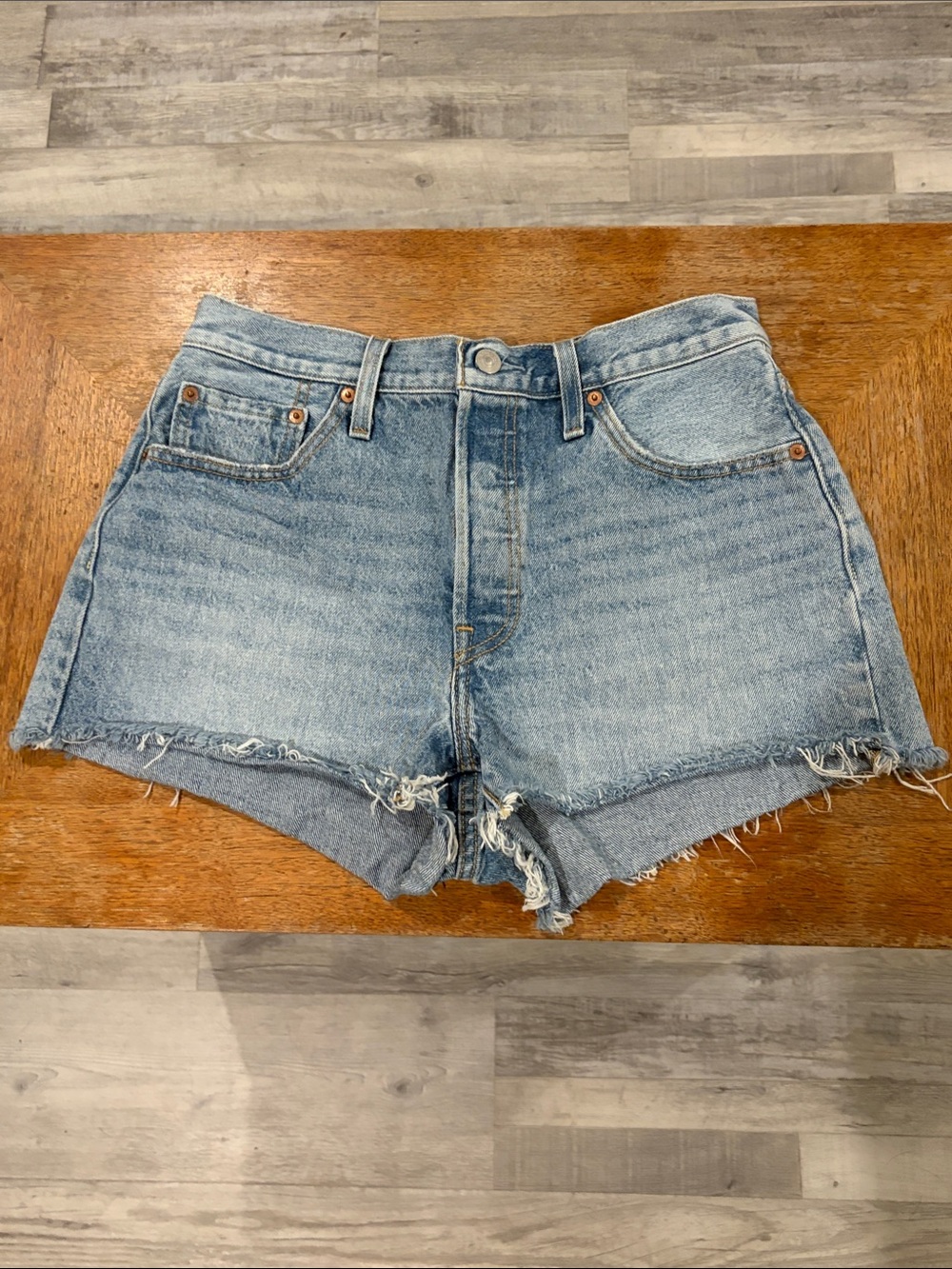 Classic Levi’s 501 Denim Shorts
